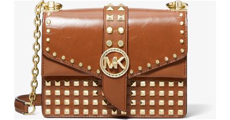 studded crossbody michael kors|Michael Kors extra small crossbody.